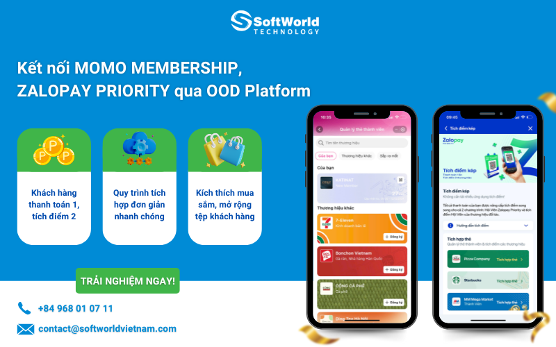 ket noi momo membership zalopay priority qua ood platform
